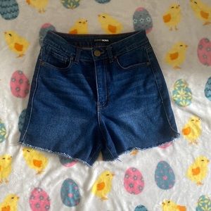 These shorts are from Fashion Nova and a size 3 in juniors.